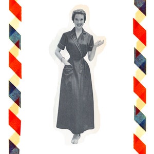 Vintage Sewing Pattern in any size including plus size 1949 PDF Instant Download Pattern no 94