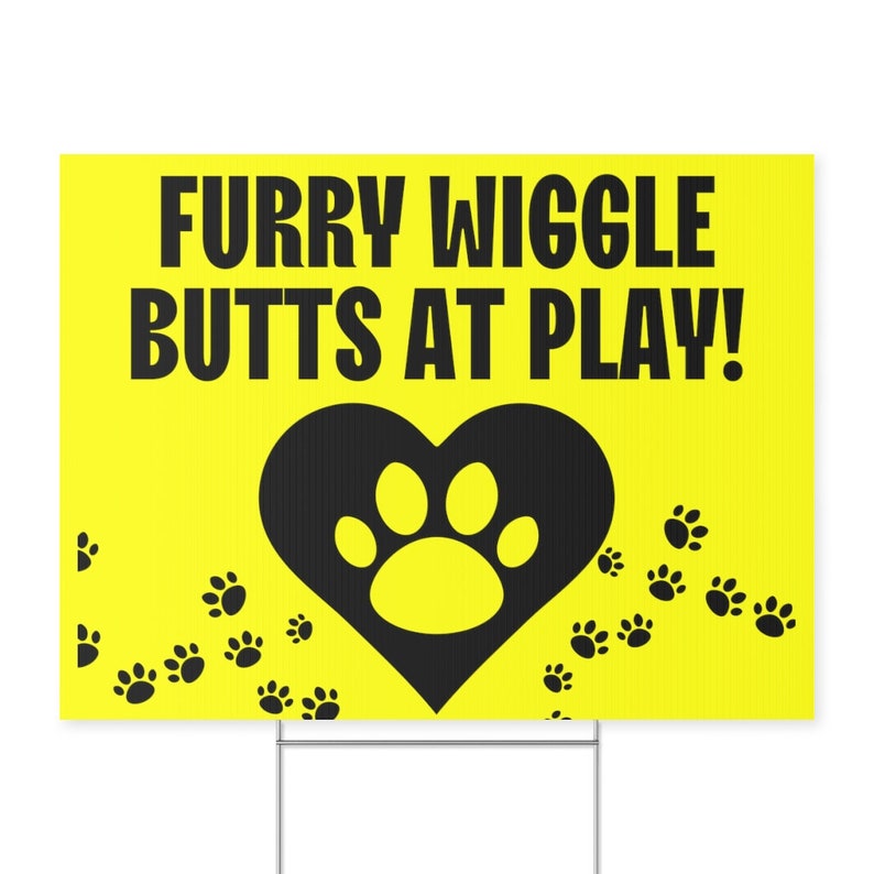 Doggie Daycare Dog Sitter Funny Yard Sign Etsy