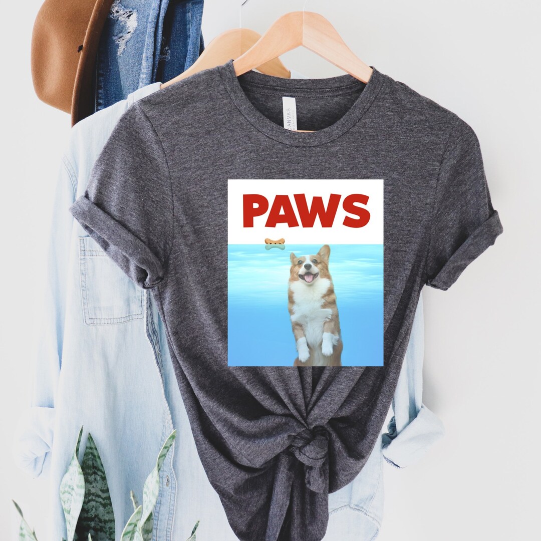 paws jaws shirt dog