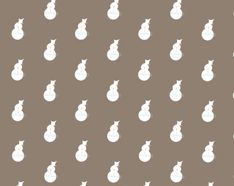 Gift wrapping Christmas snowman