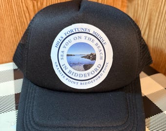 Truckerpet voor de stranden van Biddeford Maine