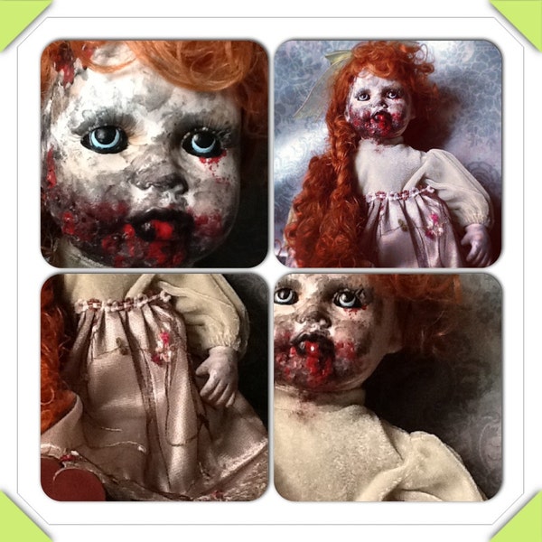 Red Head Zombie Doll