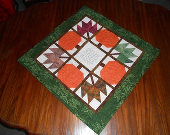 Fall table topper