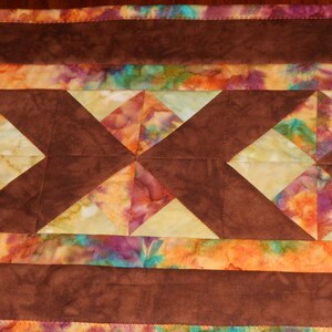 Fall Batik table runner image 3