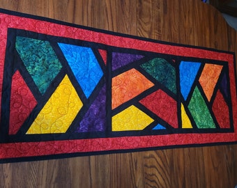 Stained Glass table runner