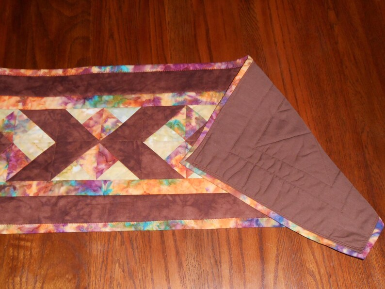 Fall Batik table runner image 4