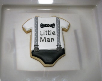 Onesie Baby shower cookies -Custom Designed