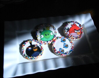 Angry Bird Cookies- 1 Dozen