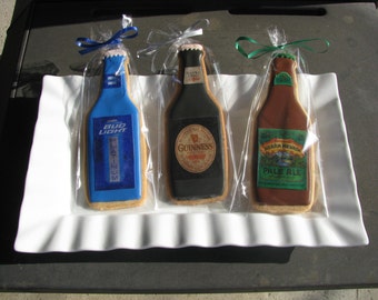 Beer/Liquor/Soda  Bottle Cookie