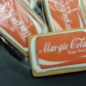 Coke Custom Cookies