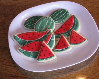 Watermelon Sugar Cookies