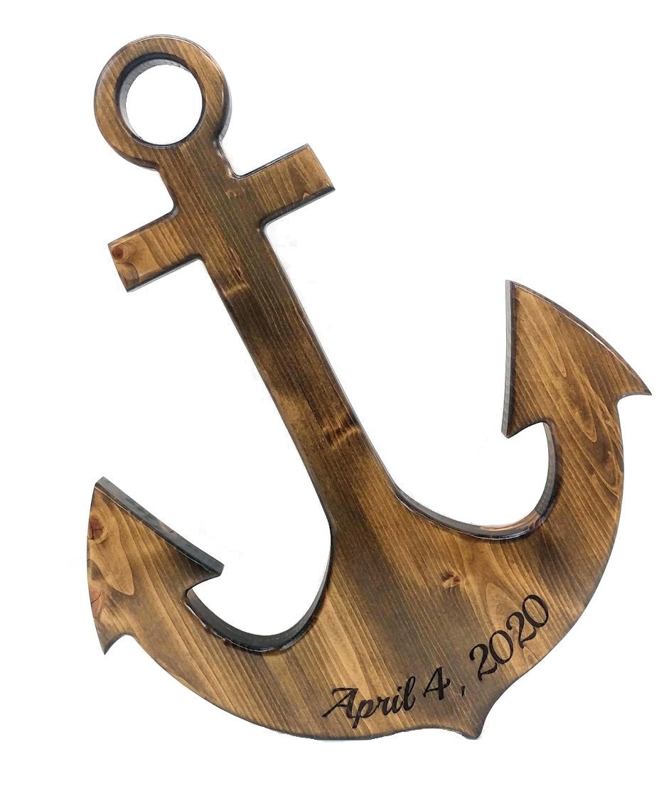 24 Anchor guest book alternative Weddings Etsy