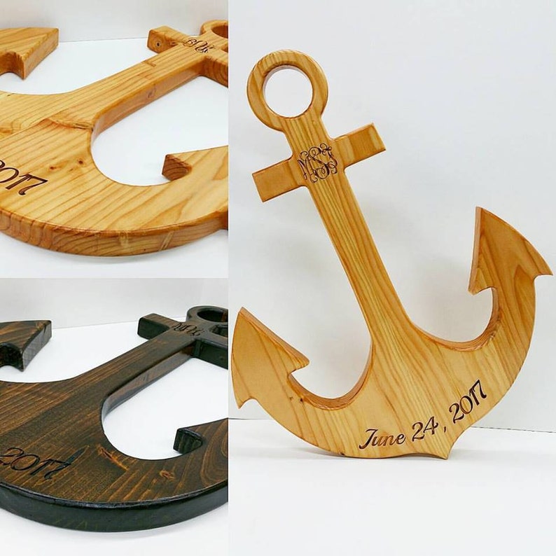 24 Anchor guest book alternative Weddings Etsy