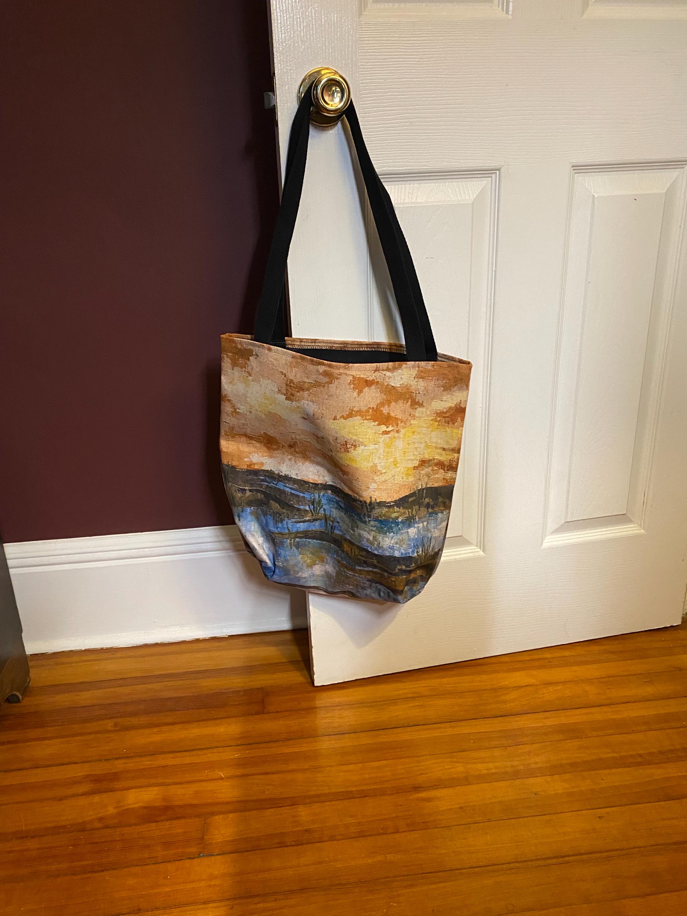This Tote Bag Features an Original Oil Painting by My Father