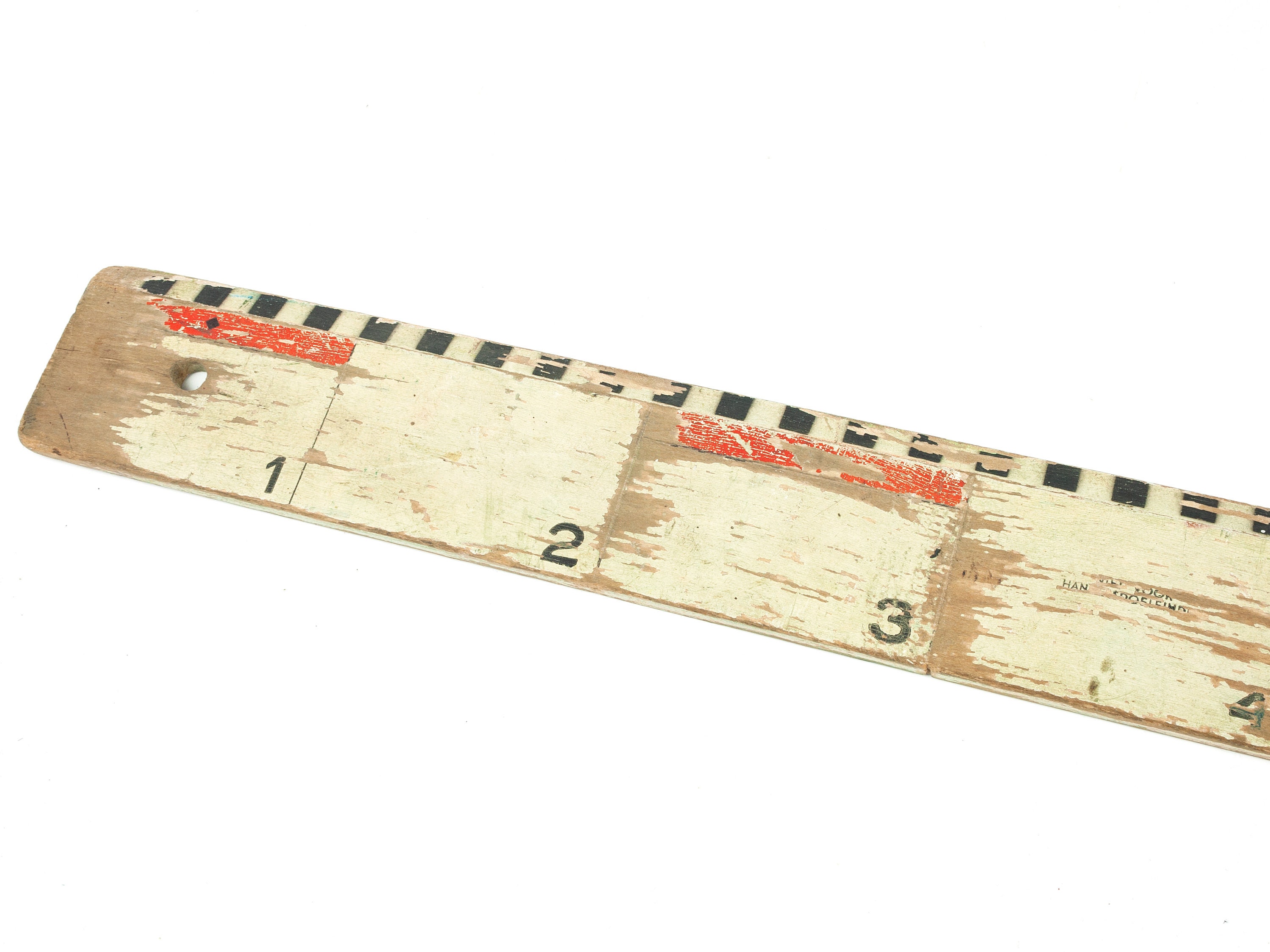 Chalkboard Ruler Vintage School Supplies Blackboard Ruler Etsy