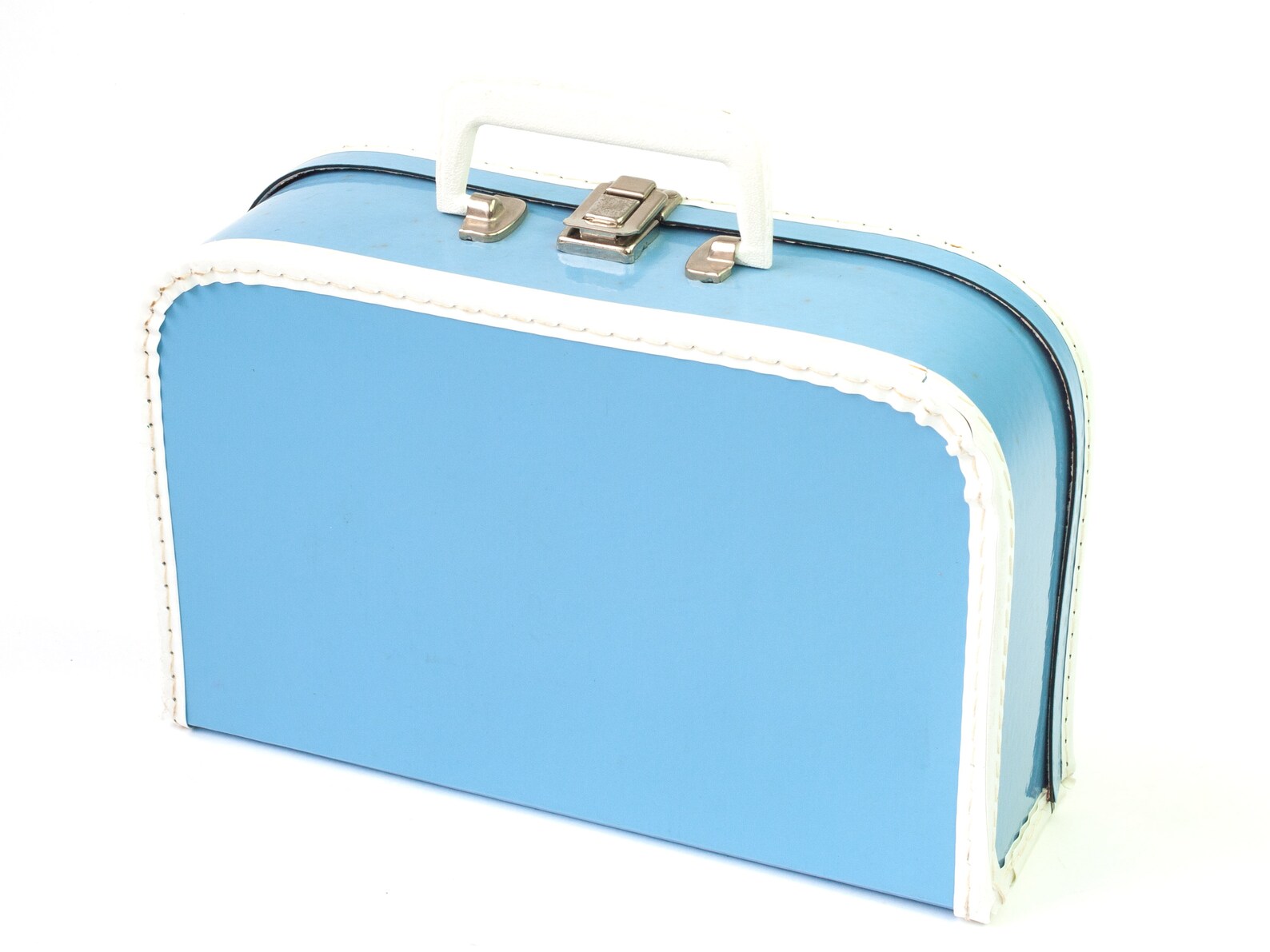Mini Suitcase Baby Blue Etsy