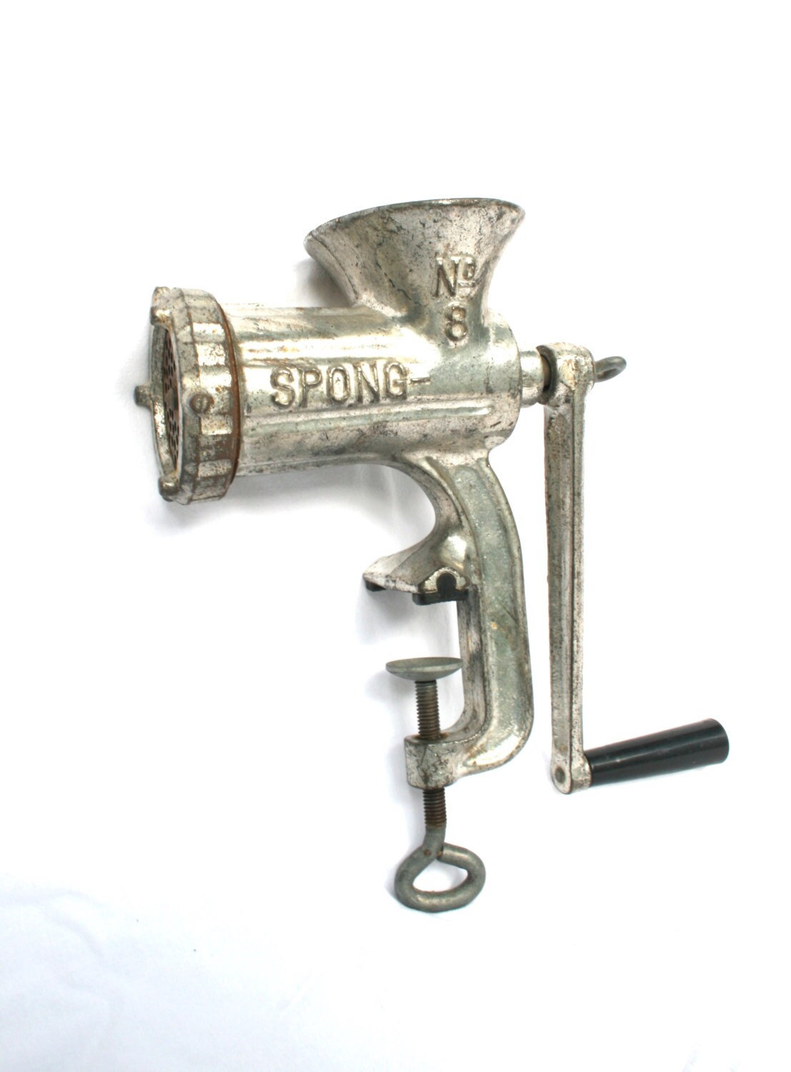 Vintage Meat Mincer Meat Grinder Spong Made in England Design Etsy