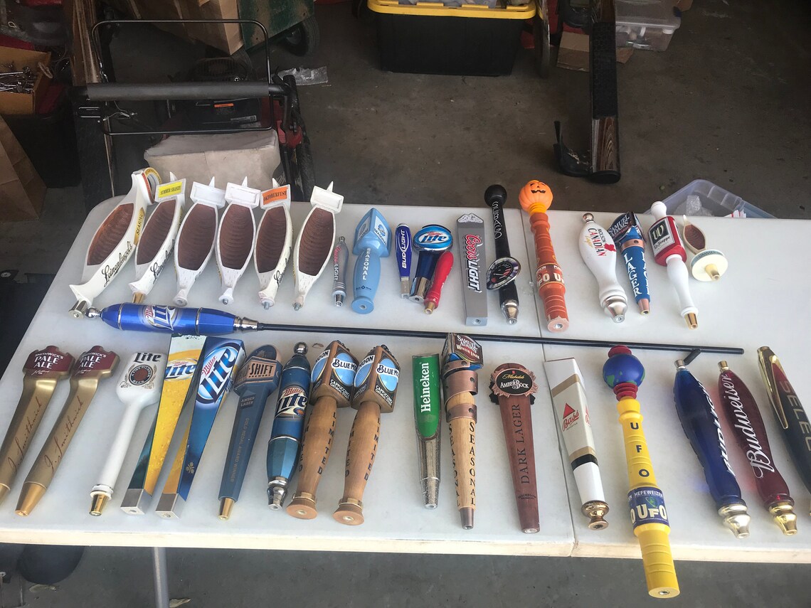 Fire Poker Beer Tap Blue Moon Belgian White Etsy