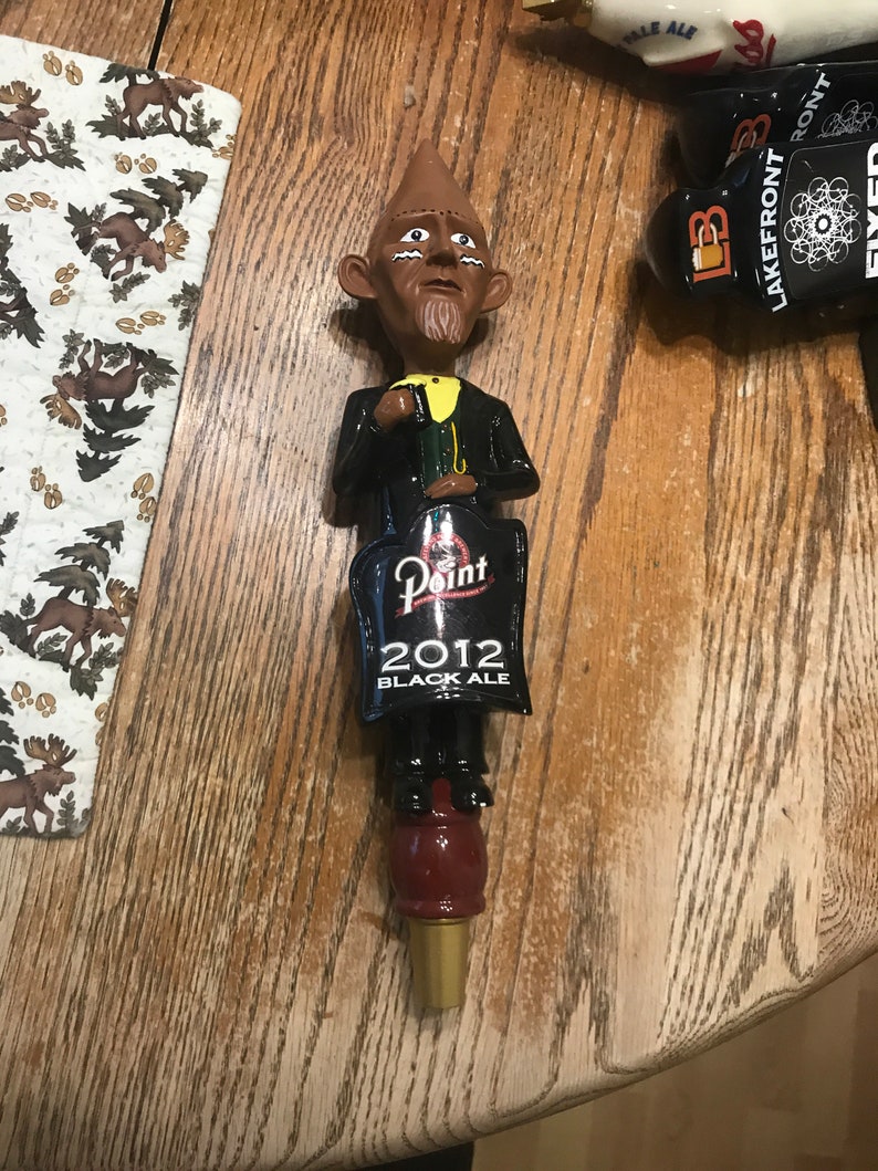 Point 2012 Black Ale Vintage Collectible Beer Tap Fire Poker