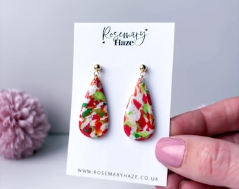 Pendentifs en forme de larme de fruits juteux
