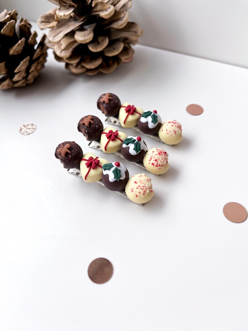 Christmas Chocolate Collection Polymer Clay Chocolate Necklace