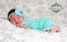 Girl's Light Aqua Lace Romper set, Baby Girl Coming home outfit,newborn romper, Girl's Aqua romper, baby girls outfit, 1st Birthday outfit, 