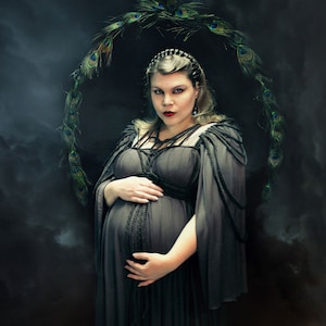 Maternity / Plus Size Weddingdress &quot;Daphne III&quot; by ROHMY Gold Label /// Exclusive Floor- length Bridal or Evening Dress /// Evening Gown