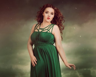 Plus Size /// (Wedding-) Dress "Artemis", ROHMY Gold Label /// Exclusive Floor- length Gown /// Sirens Collection