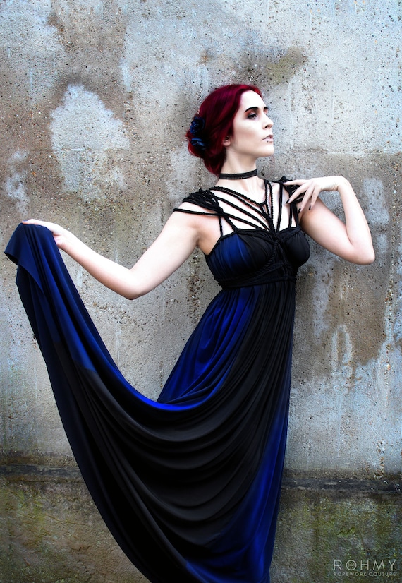 evening dress shops in las vegas Hera Gown Baby Blue Tulle & Floral Lace Mermaid Dress