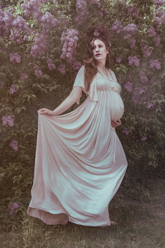 Maternity-Weddingdress Plus Size Dress Skogsraet by ROHMY Couture Floor-length Evening Gown Sirens Collection