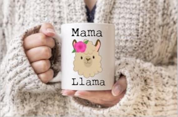 mama llama mug