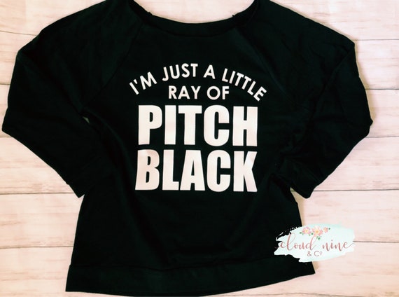 pitch black shirt