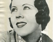 Mary Treen actress antique portrait photo