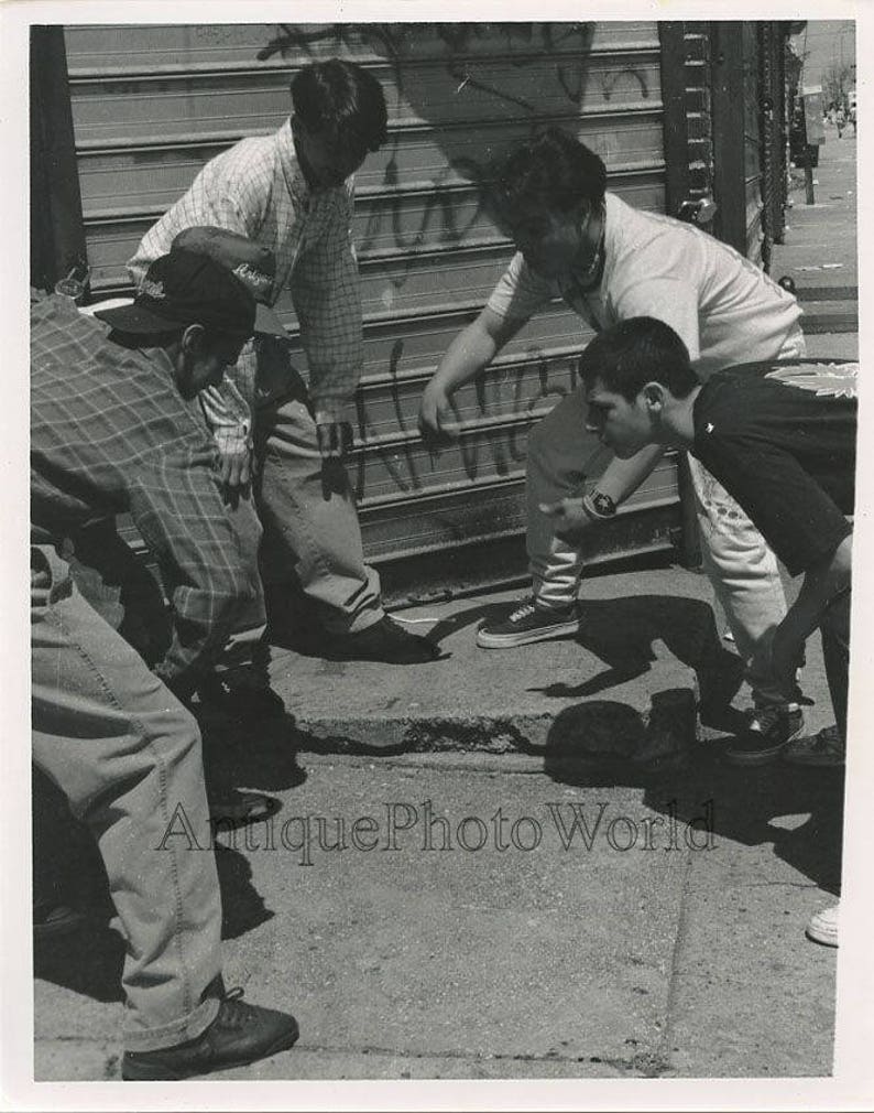 Ghetto Kids Playing Dice Urban Art Photo Etsy