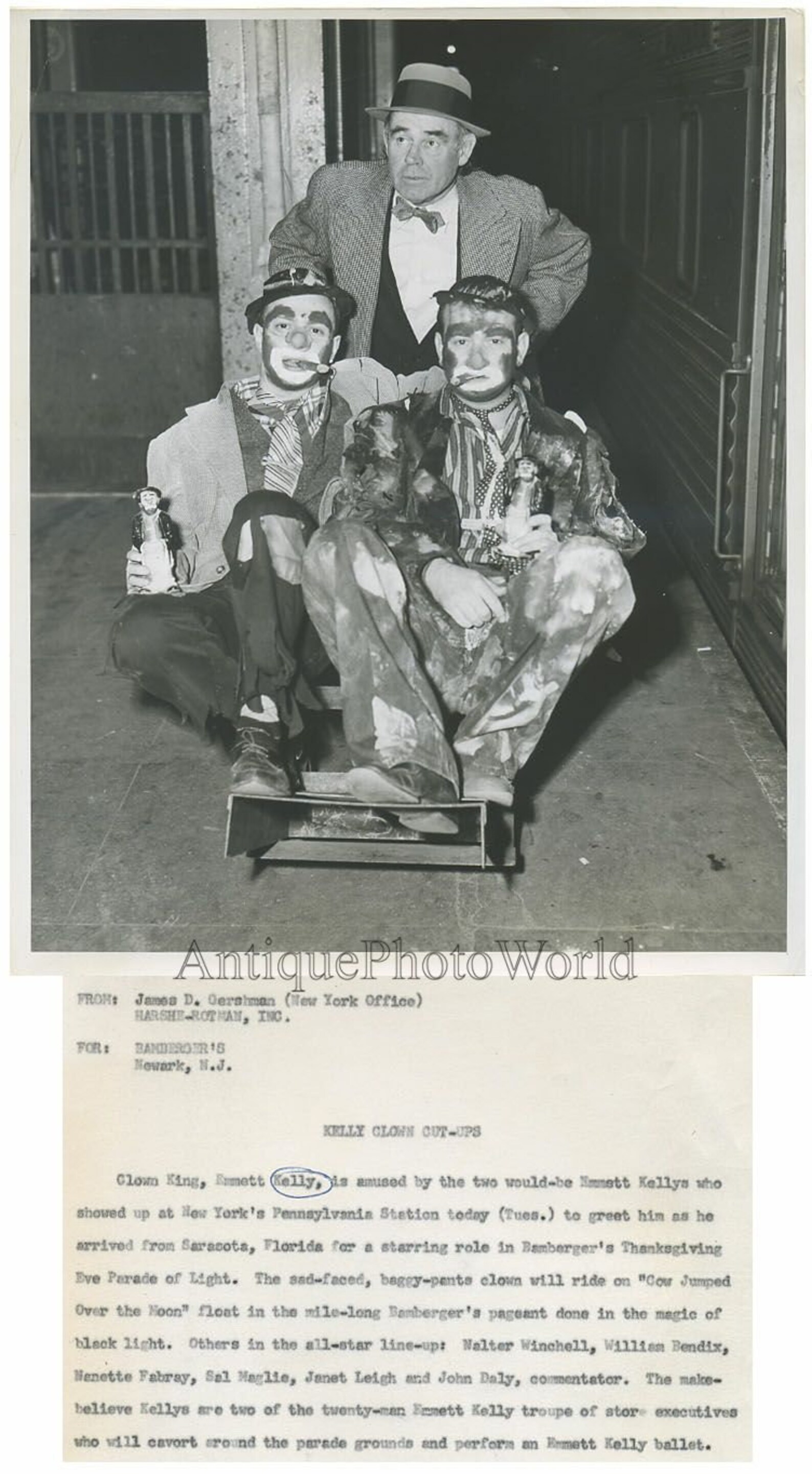 Most Valuable Emmett Kelly Clowns 44