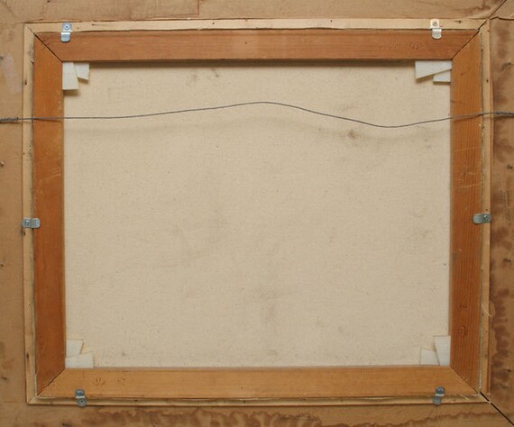 Nierealny Obraz żołnierza Olej Rumuński Amerykański Artysta Mitzura Salgian