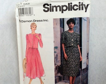 Misses Two-Piece Dress Pattern