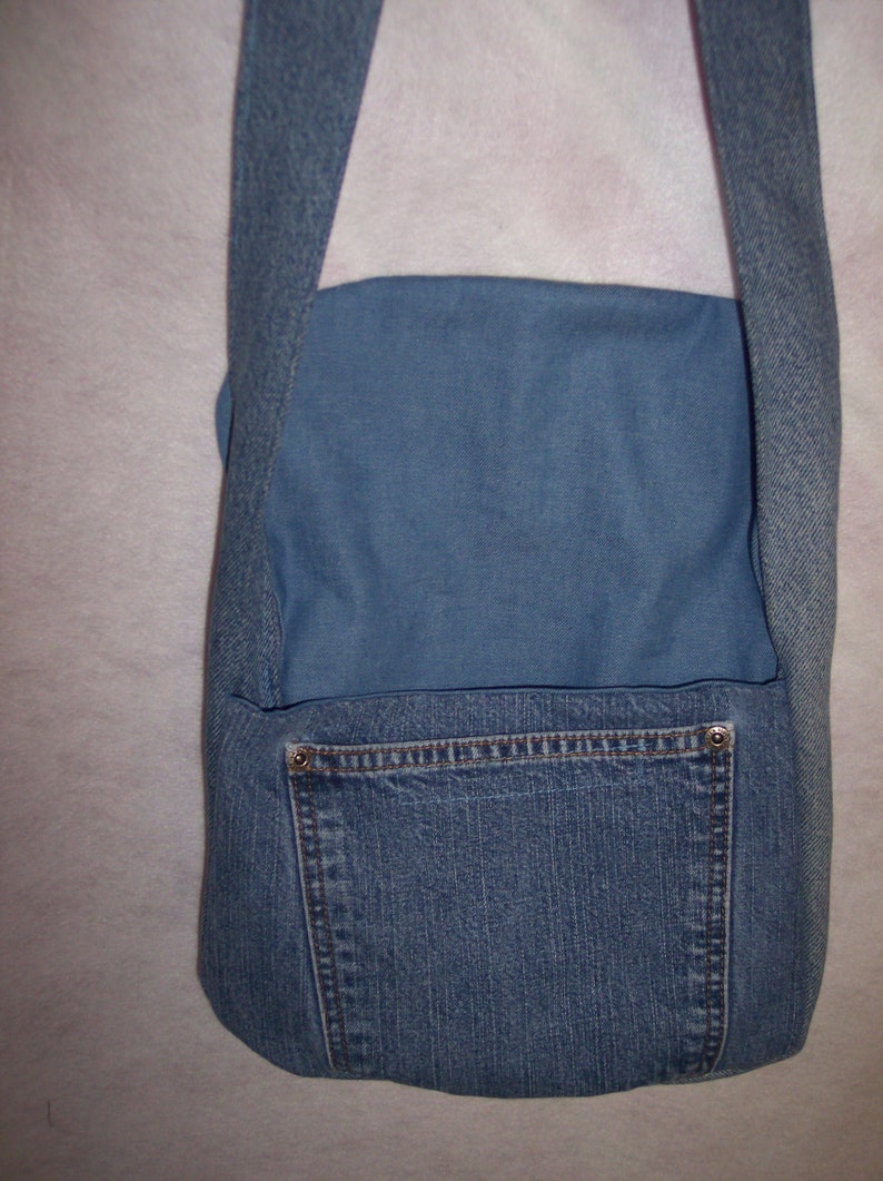 Denim Shoulder Bag