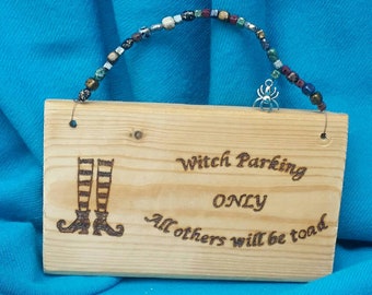 Witch Parking Only Etsy