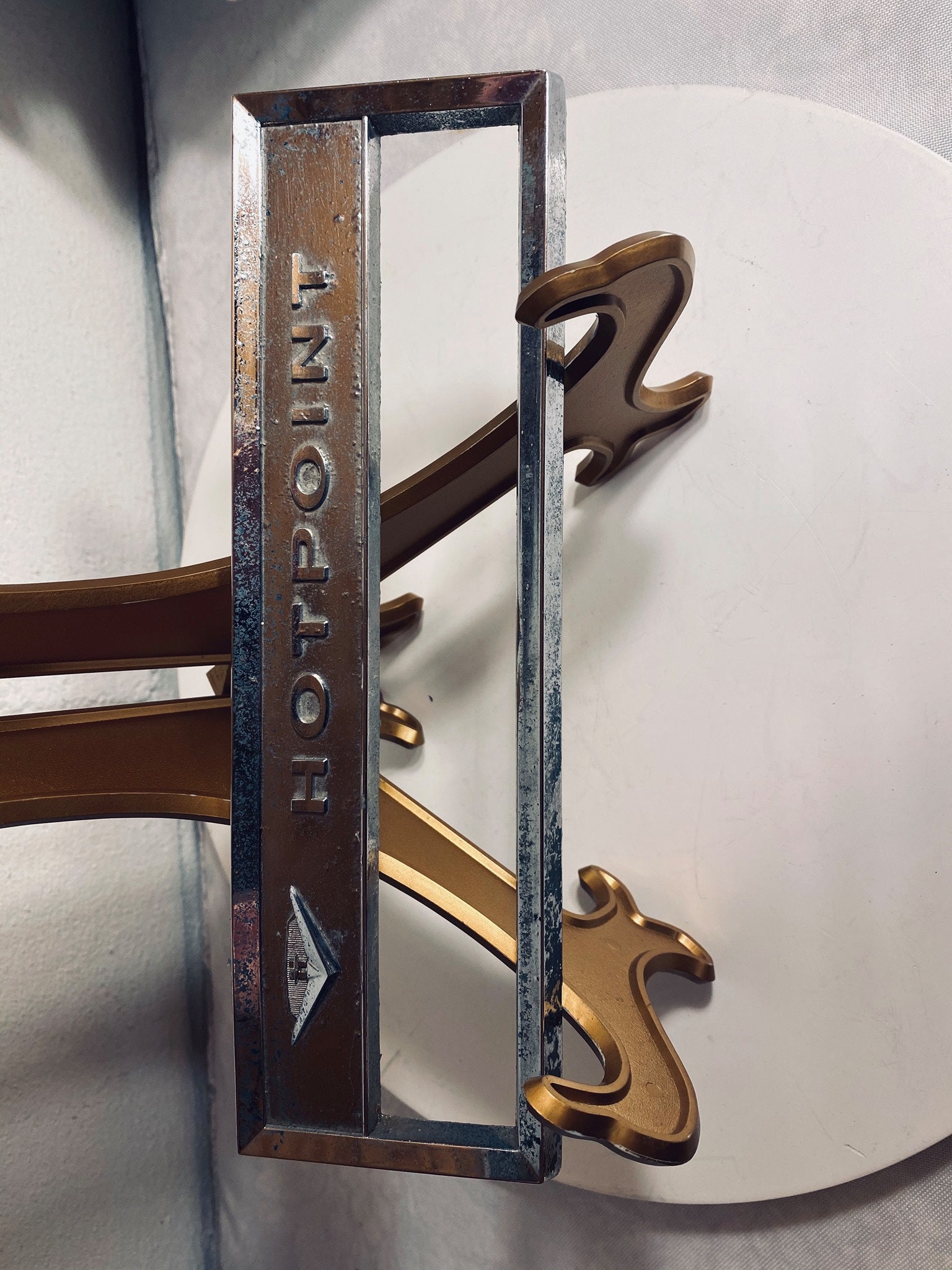 Vintage HOTPOINT Deep Freezer Handle Chrome Replacement Etsy