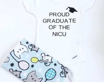 Proud Graduate Of The NICU Shirt, Welcome Newborn Home Shirt, Take Newborn Home Outfit, Graduate of The NICU Bodysuit, Gifts For Babies