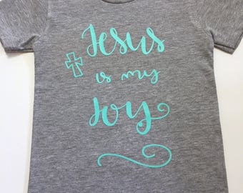 Jesus Is My Joy Tee Shirt, Christian Tee Shirts, Christian TShirts, Christian Shirts, Scripture Shirts, Jesus Is My Joy Shirts, Unisex Tops