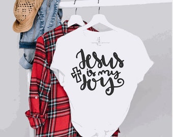 Jesus Is My Joy Tee Shirt, Christian Tee Shirts, Christian TShirts, Christian Shirts, Scripture Shirts, Jesus Is My Joy Shirts, Unisex Tops