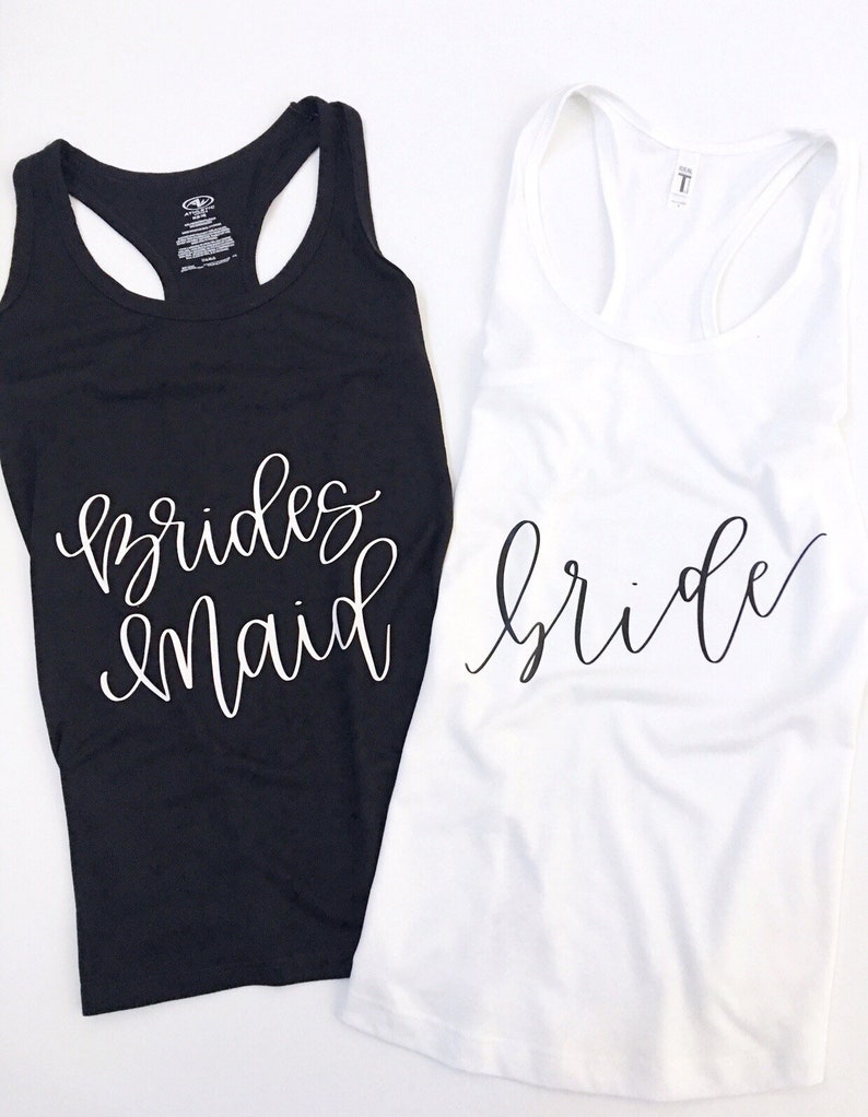 Bridal Tanks, Ladies Tank Tops, Honeymoon Tank Top, Future Mrs Tank, I Said Yes Tank, Bride Work Out Tank, Wife Tank, Engaged Tank image 2