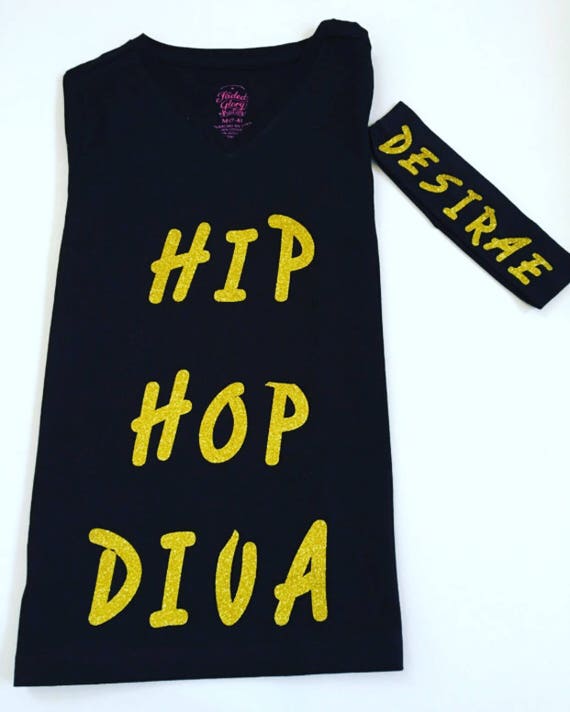 Sinewi A nueve Aceptado Camisas de Hip Hop Camisetas de Diva de Hip Hop Ropa de Hip - Etsy España
