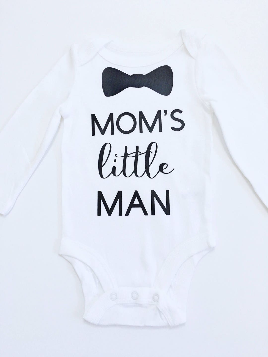 Mom's Little Man Shirt, Mom's Little Man Bodysuit, Mama's Boy Shirts