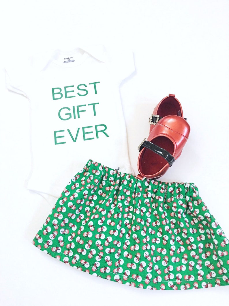my first xmas baby outfit