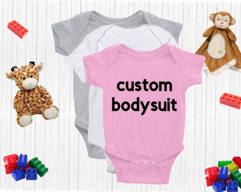 Custom Bodysuit, Custom Design Shirt, Kids Birthday Shirt, Kids Custom Shirt, Kids Party Shirt, Custom Printed Shirt, Custom Design