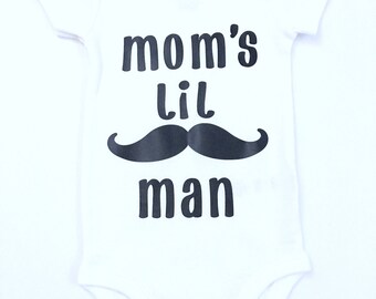 Mom's Little Man Shirt, Little Man Shirts, Little Man Body Suits, Little Man's First Birthday, Big Man Little Man Shirts, Little Man Tshirts