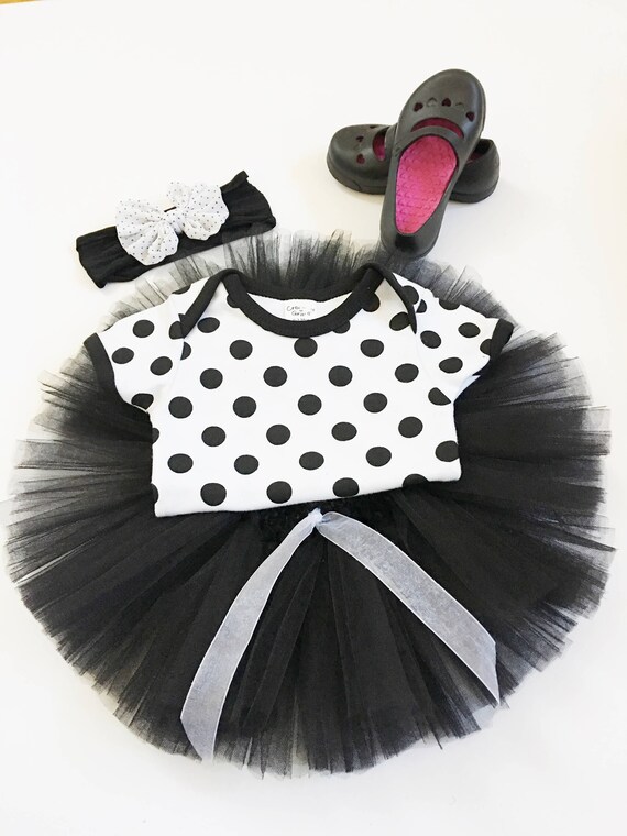 infant black tutu